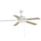 Maxim Lighting 52'' Super-Max Fan w/ LED Light Kit - White, Matte White 88937MW - alternate 1